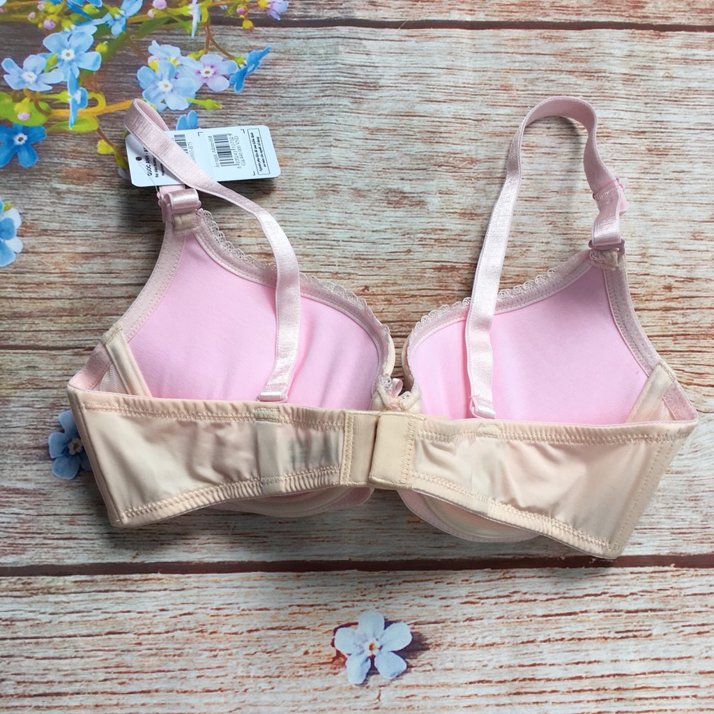 ÁO LÓT HUG Trơn viền ren - ALN09