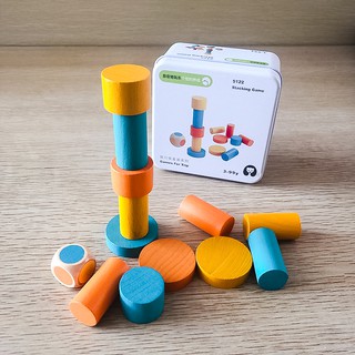 ĐỒ CHƠI GIÁO DỤC GỖ XẾP CHỒNG STACKING – Stacking Game (M-012)