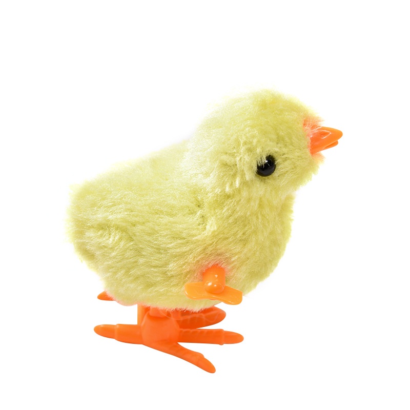 Gửi Một Đồ Chơi Gà Lên Dây Cót Nhồi Bông Màu Vàng Ngẫu Nhiên