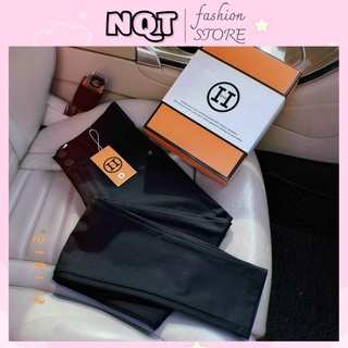 Quần legging hộp cam chữ H, Legging cạp cao tôn dáng, legging nữ siêu hot