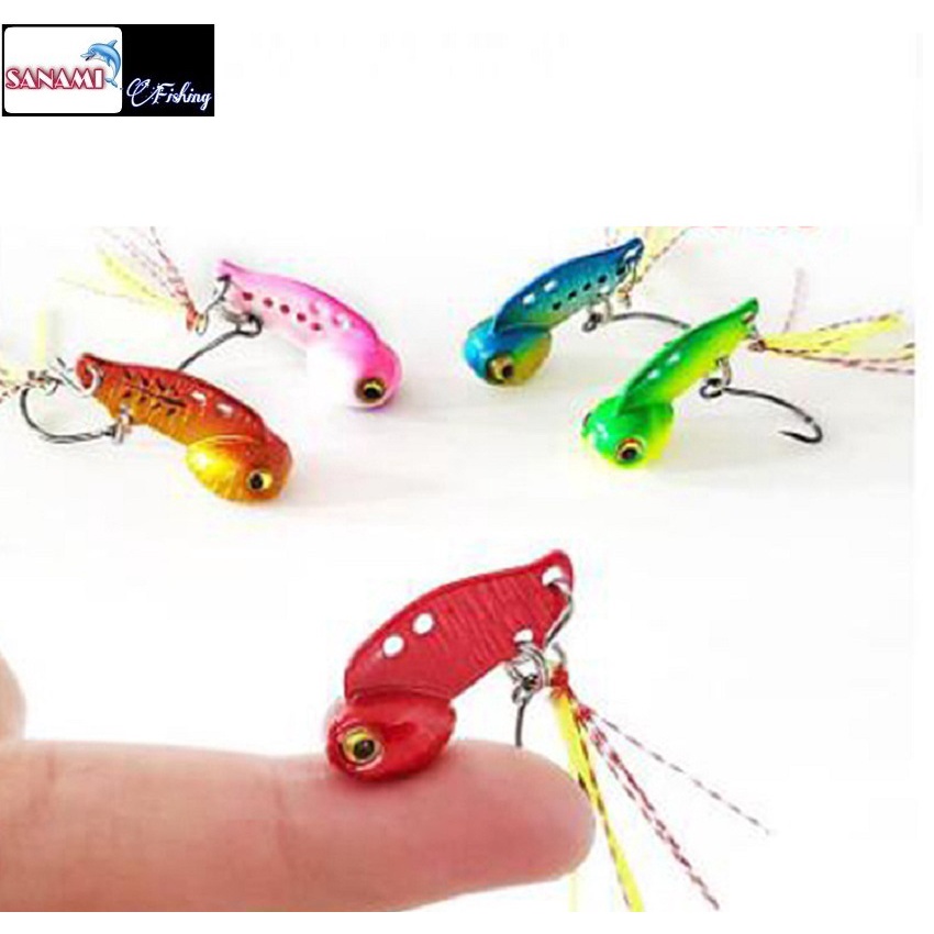 Mồi Câu Lure Siêu Nhạy - Sanami Fishing Chuyên Câu Cá Suối Thích Hợp Với Cần Câu UL Cá Sắt 3g 6g