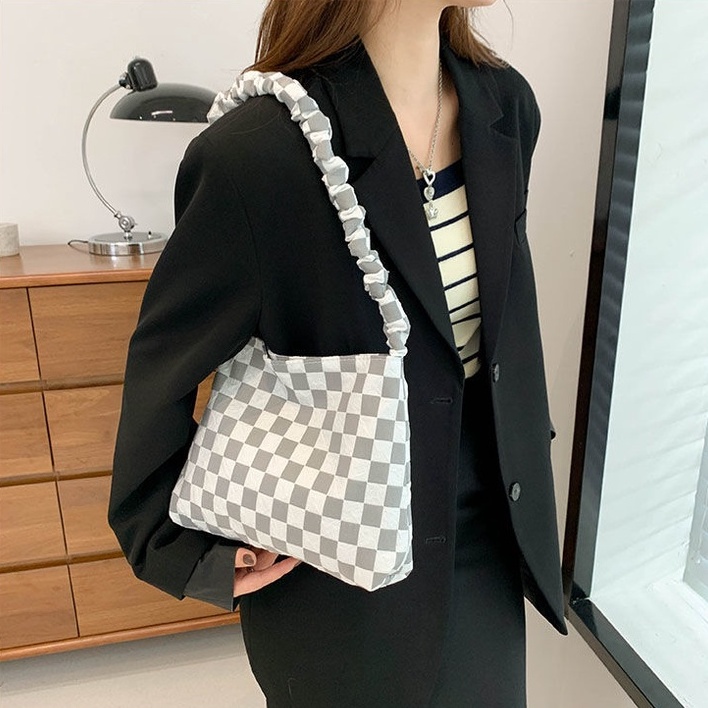 Túi Tote Đeo Vai / Kẹp Nách Chất Liệu Canvas Sức Chứa Lớn Phong Cách Thời Trang Mới 2022 Dành Cho Nữ