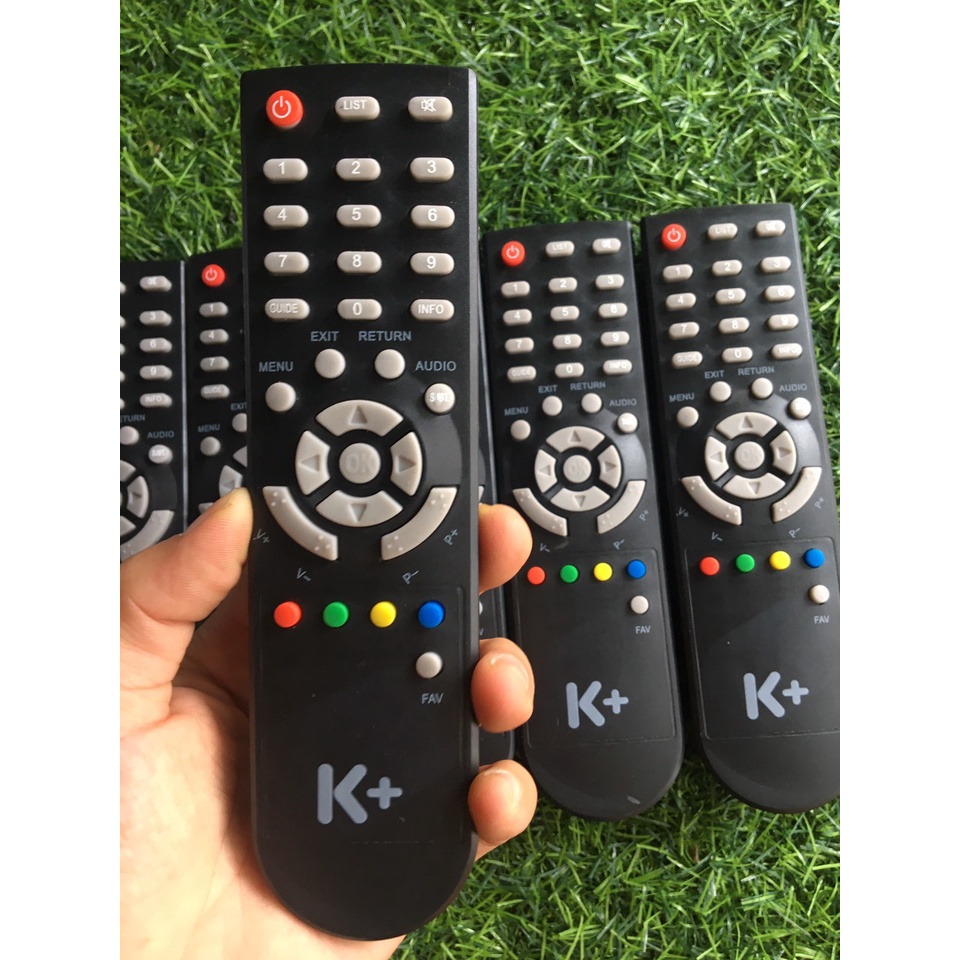 Remote Điều khiển K+ tròn , Remote truyền hình kỹ thuật số K+