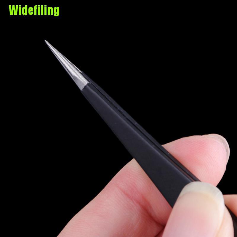(Hàng Mới Về) Kẹp Tóc Chống Tĩnh Điện ESD-12 / 15 Bằng Thép Không Gỉ Chất Lượng Cao