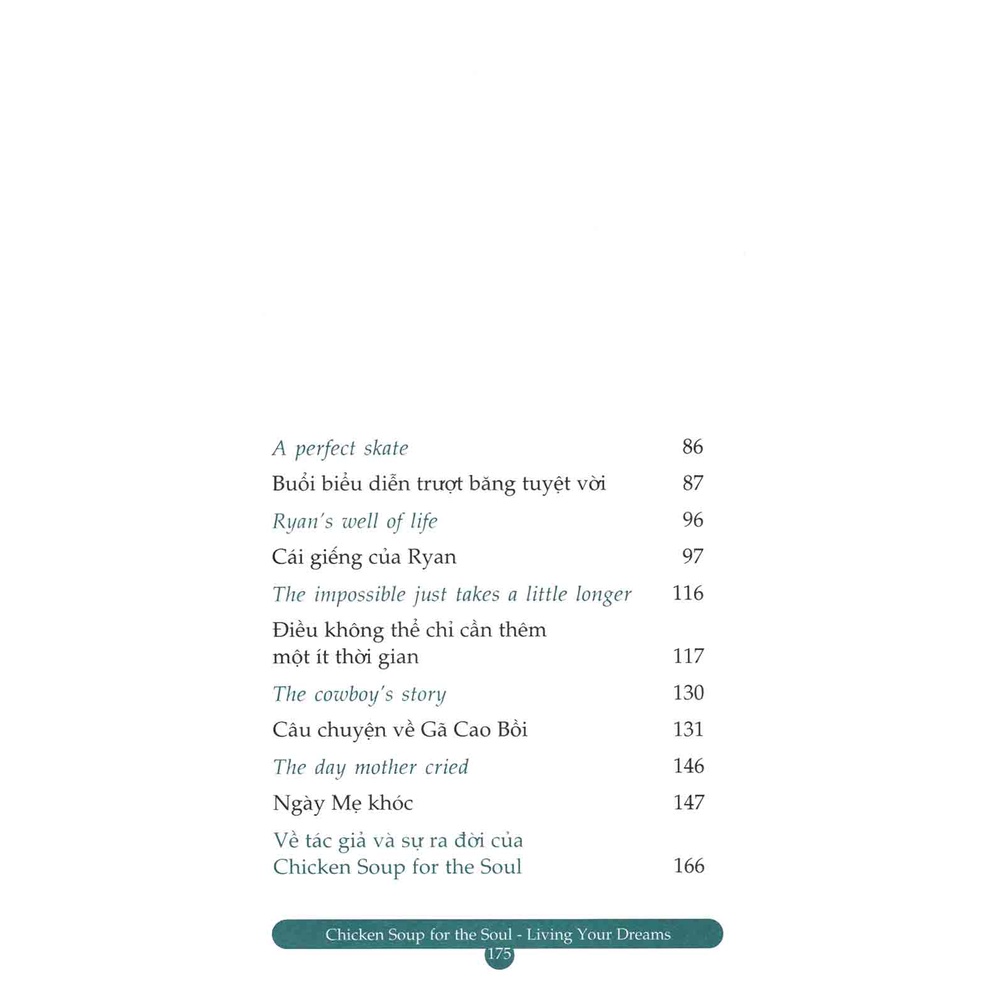 Sách - Hạt Giống Tâm Hồn - Chicken Soup For The Soul - Sống Với Ước Mơ