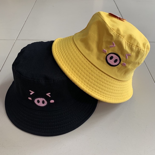 NÓN BUCKET THỜI TRANG CON HEO