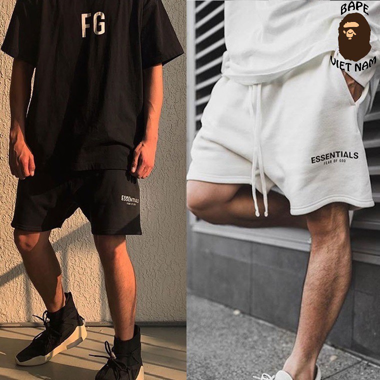 Short FOG Essentials 3M, Quần short Essentials, quần Fear of god 3M nhiều màu SS2021 Bape Việt Nam