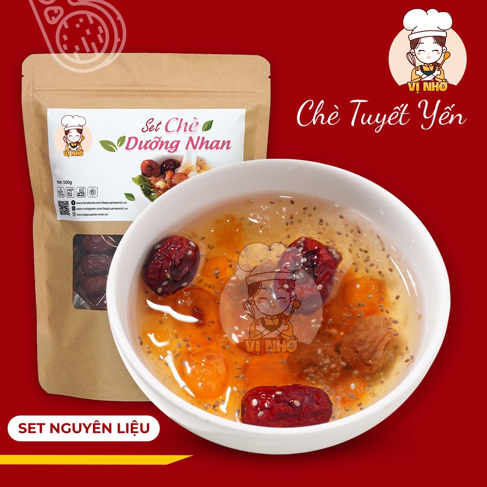 Chè Dưỡng Nhan Tuyết Yến ( SET LỚN ) Tặng Kèm Công Thức Nấu - VỊ NHỚ | BigBuy360 - bigbuy360.vn