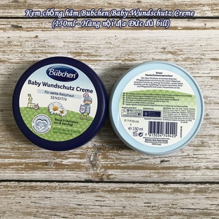 Kem chống hăm Bubchen Baby Wundschutz Creme 150ml - Hết hăm Bubchen Spezial  Wunschutzcreme Creme 75ml. Hàng nội địa Đức