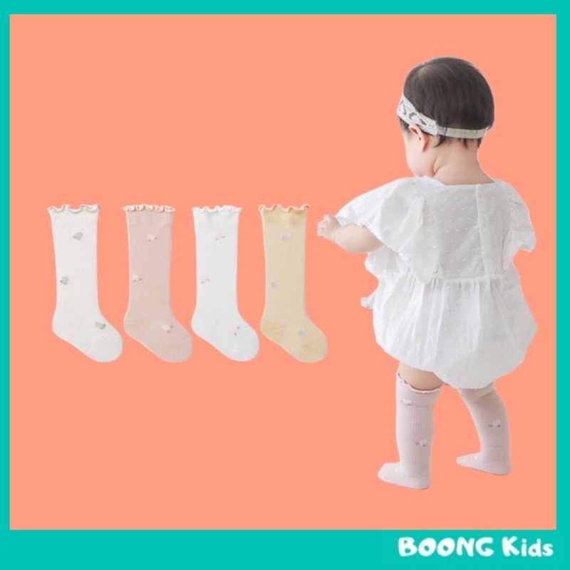 Tất Lưới Dài Nemo Baby Mềm Mại Cho Bé Gái 0 Đến 3 Tuổi TL-07