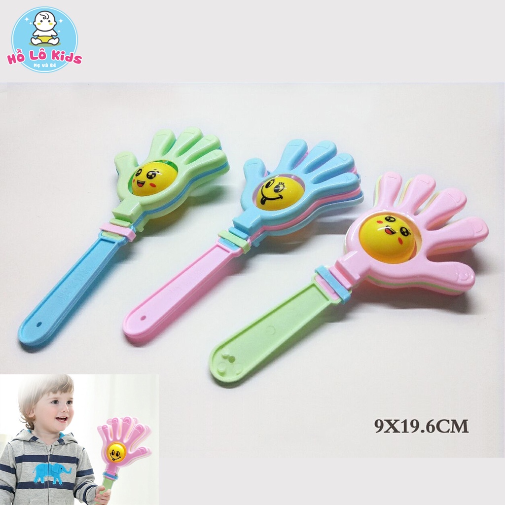Xúc xắc cho bé đồ chơi lục lạc hình bàn tay ngộ nghĩnh dễ thương Hồ Lô Kids