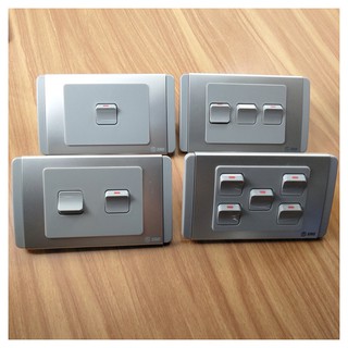 Công tắc SINO Vanlock Dòng S68 - Loại 1 đến 5 hạt công tắc - Chính hãng