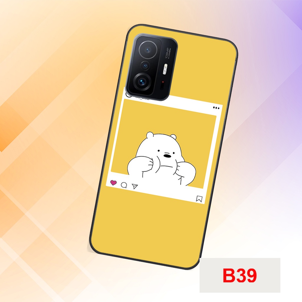 Ốp lưng Xiaomi 11 5G- Xiaomi 11 Lite 5g- Xiaomi 11T 5G - Xiaomi 11T Pro 5G ( Mi 11T 5G - Mi 11T Pro 5G) in gấu cute