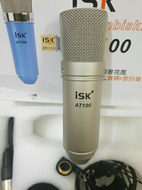 [Mã ELHACE giảm 4% đơn 300K] Combo trọn bộ mic livestream ISK AT-100 sound card xox k10 dây livestream ma2
