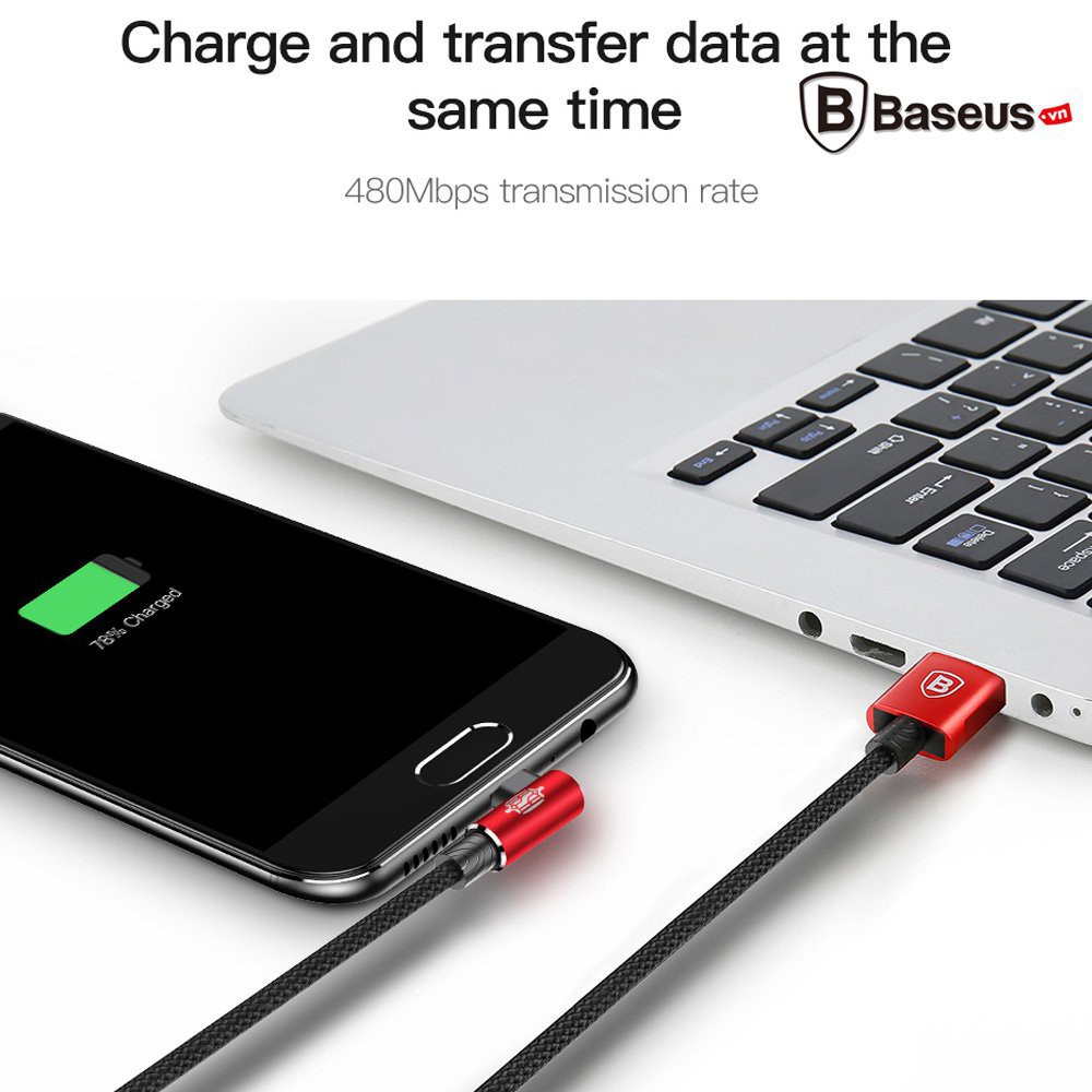 Cáp sạc cổng Micro USB cho máy Android Samsung | Oppo | Xiaomi | ... - Dây sạc nhanh và truyền dữ liệu hãng Baseus
