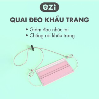 Quai đeo khẩu trang giảm đau nhức vành tay trong thời gian dài, chống rơi khẩu trang