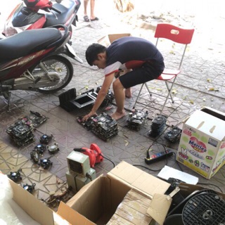 Main Giga H81 + Fe +keo tản nhiệt thanh lý dàn nét.