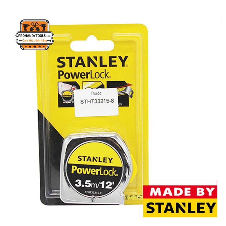 Thước Cuộn Stanley Powerlock 3M/3.5M/5M/8M