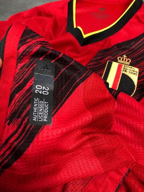 Áo bóng đá đội tuyển Bỉ 🇧🇪/Freeship/ Bộ quần áo bóng đá đội tuyển Belgium cao cấp