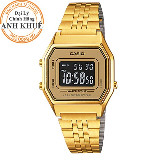 Đồng hồ nữ Casio Anh Khuê LA680WGA-9BDF