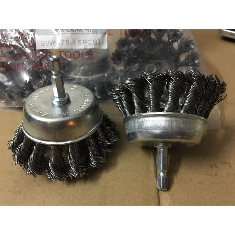 Chén cước thép xoắn 6x75 đuôi lục giác