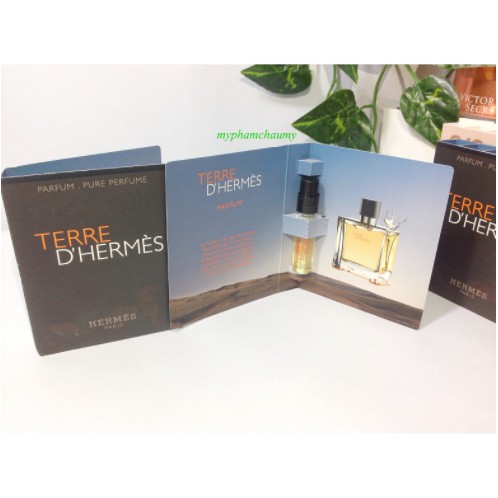 [ Vial chính hãng] Nước hoa Nam Hermes Terre Parfum