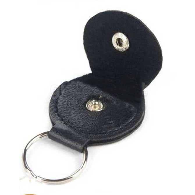 Móc khóa đựng pick gảy đàn guitar (tặng pick)