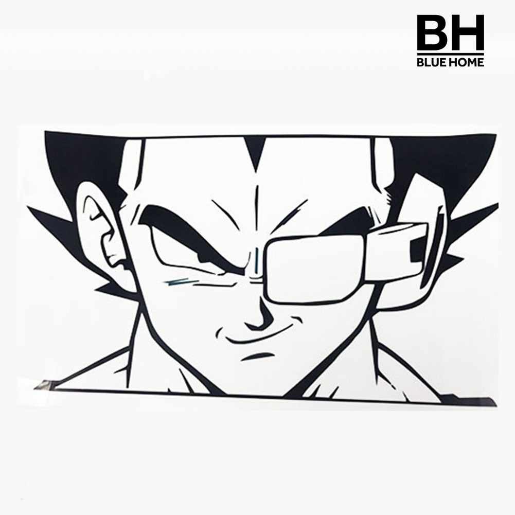 💋😘Cô Gái Mặc Nhà @✨Miếng Dán Tự Dính Họa Tiết Hoạt Hình Dragon Ball Trang Trí Máy Điều Hòa