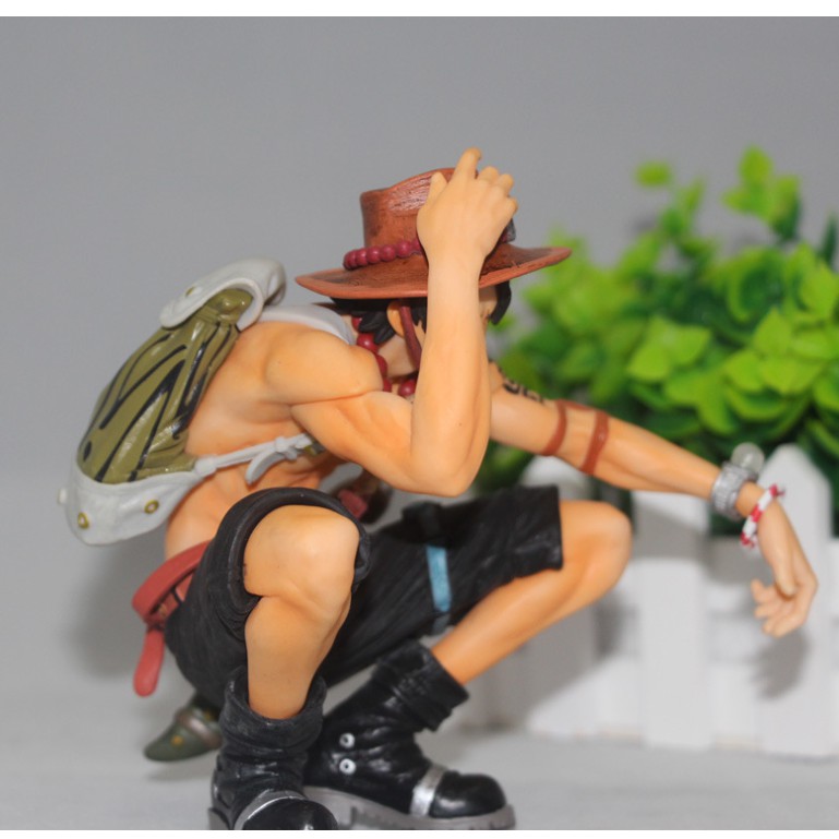 Mô hình One Piece Mô hình Ace hỏa quyền 16cm