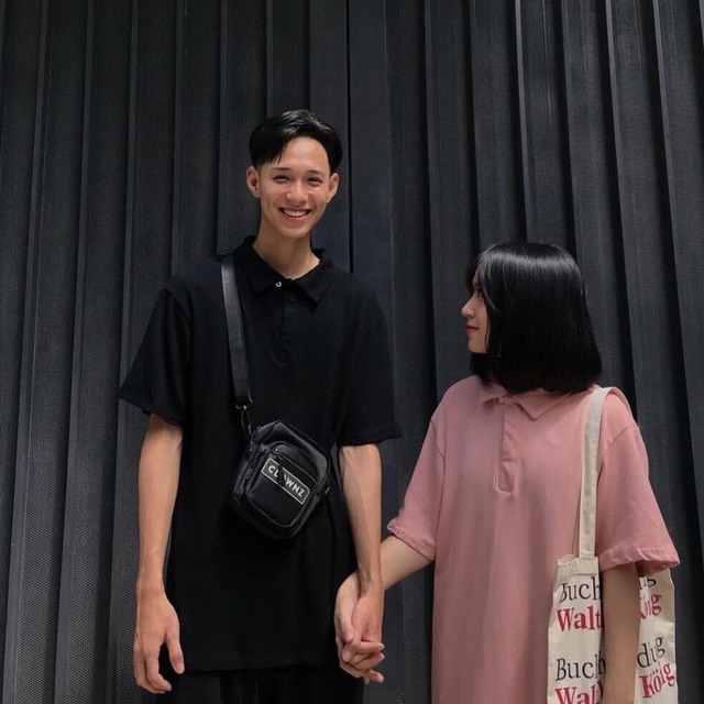 ÁO POLO UNISEX PHOM RỘNG THỜI TRANG | BigBuy360 - bigbuy360.vn