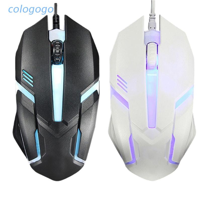 Chuột Chơi Game Có Dây Và Đèn LED 1000 DPI Cho PC Laptop S1