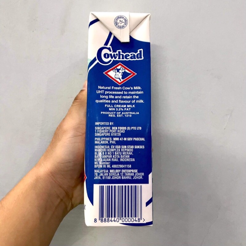 Hộp 1 lít sữa tươi OWN Úc không đường nuôi nấm kefir