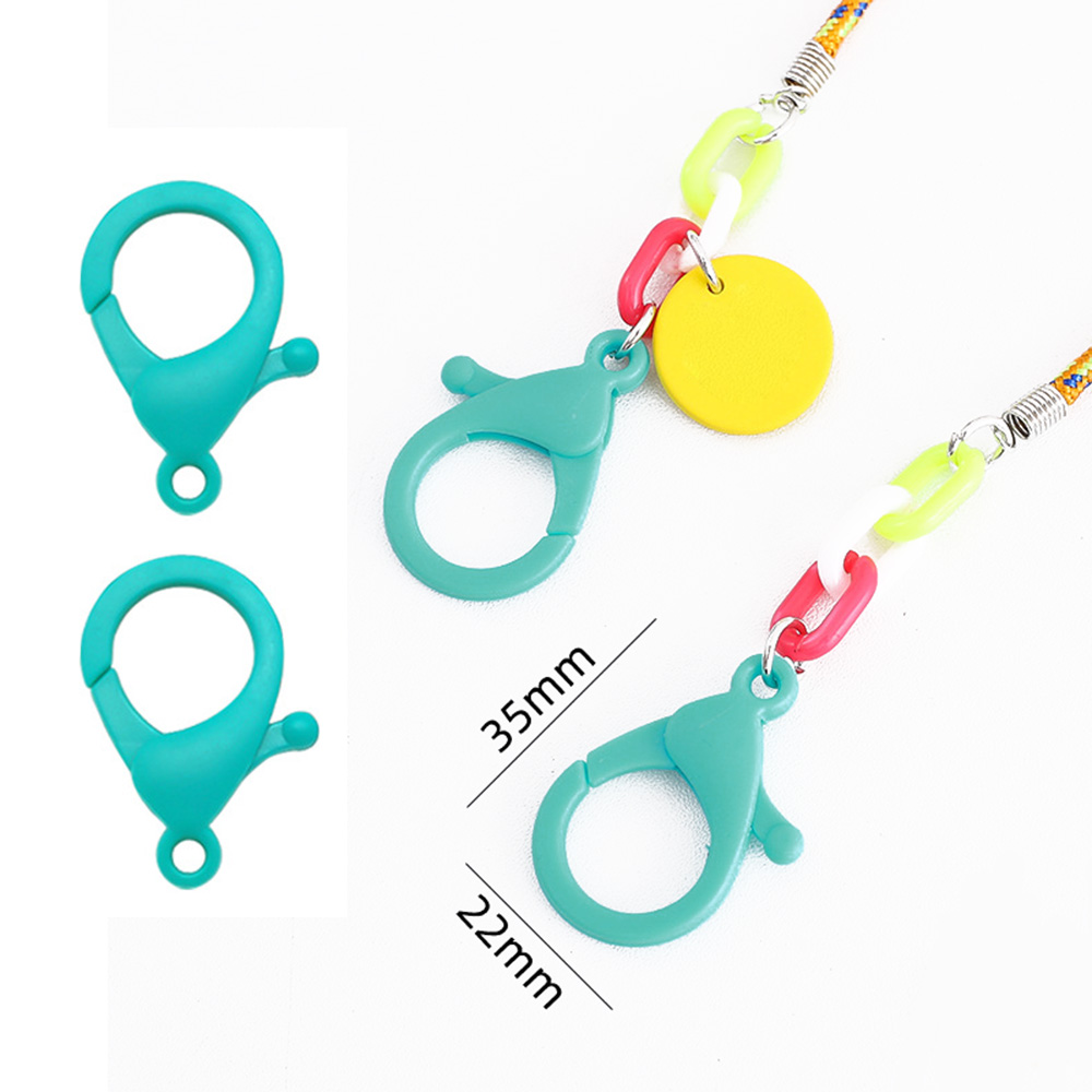 Set 20 Móc Khóa Mắt Kính Bằng Nhựa Tiện Dụng