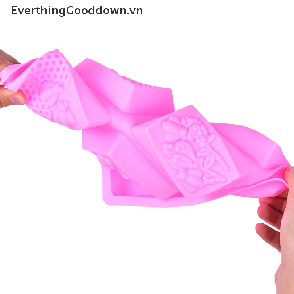 1 Khuôn Làm Xà Phòng Hình Con Ong 3d Bằng Silicone