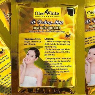 Ủ trắng mặt huyết yến colagen