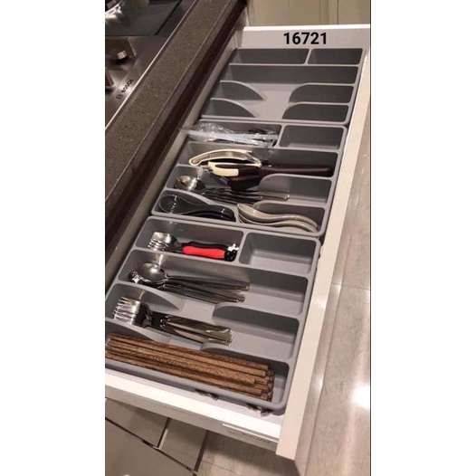 Khay đựng dao, thìa dĩa đũa tiện lợi, gọn gàng cho nhà bếp gia đình SMÄCKER - IKEA - Ecohome