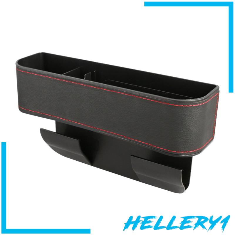 [Hellery1] Hộp Đựng Điện Thoại / Ví / Chìa Khóa Khe Hở Chỗ Ngồi Xe Hơi Bằng Da PU Siêu Bền Tiết Kiệm Không Gian