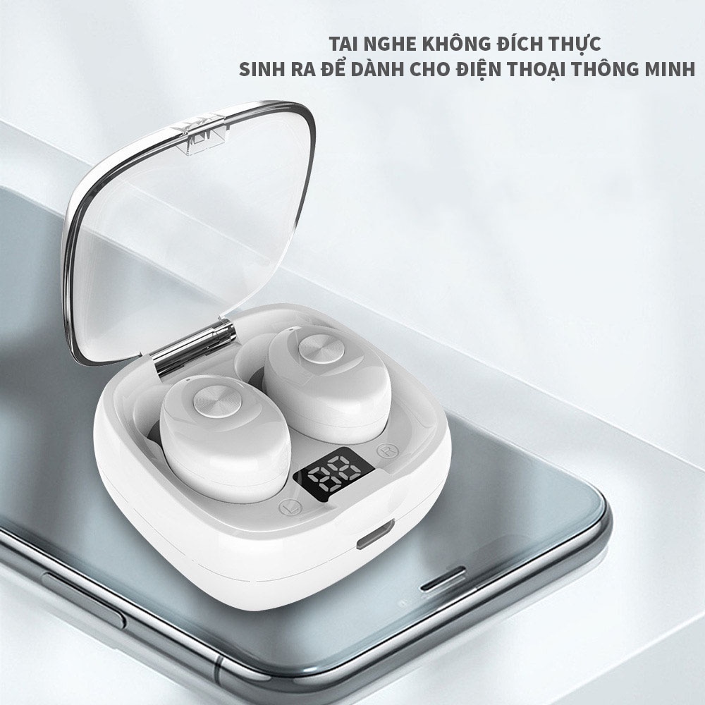 Tai nghe bluetooth 5.0 XG8 TWS màn hình Led kỹ thuật số Tai nghe thể thao tai nghe mini tai nghe không dây