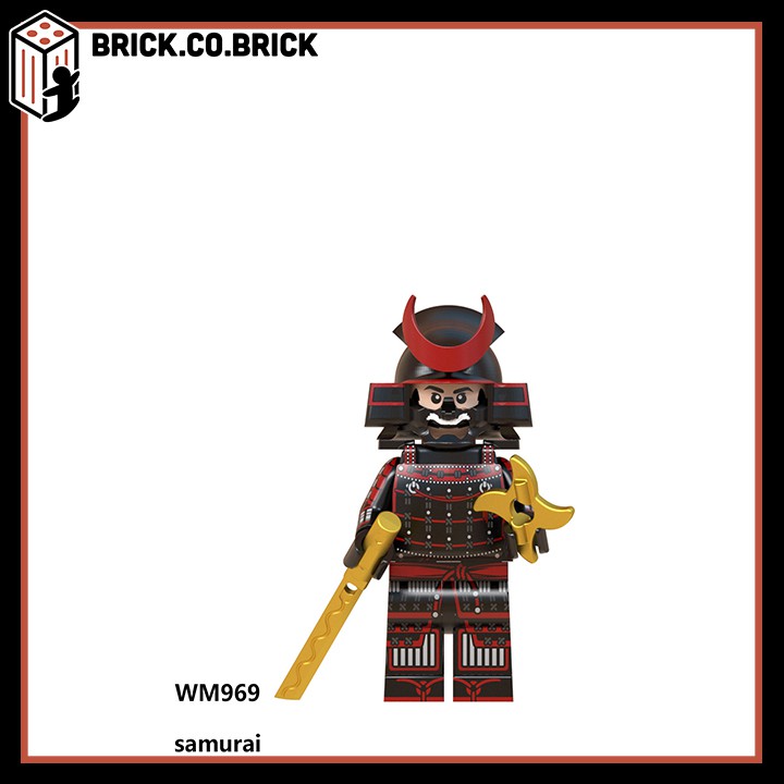 WM6090 - Đồ chơi lắp ráp minifigure nhân vật Samurai William trong tựa game Nioh