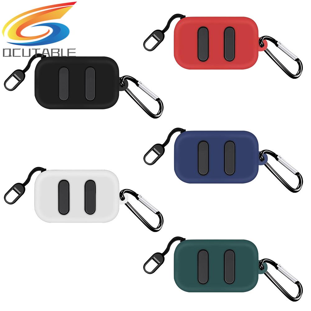 Vỏ bảo vệ hộp sạc tai nghe Skullcandy Dime bằng silicon mềm có móc khóa tiện dụng