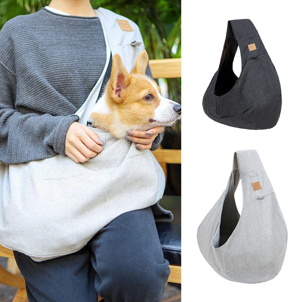 Túi Đeo Chéo Lưới Thoáng Khí Nhỏ Gọn Thoải Mái Cho Thú Cưng GOGOUP