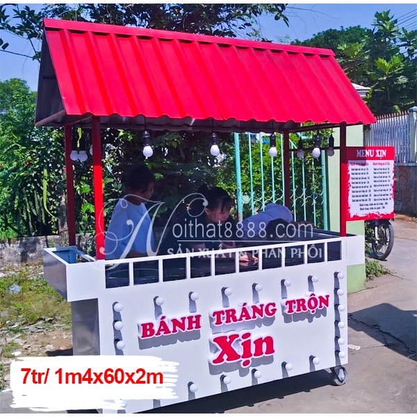 xe bán bánh mì giá rẻ