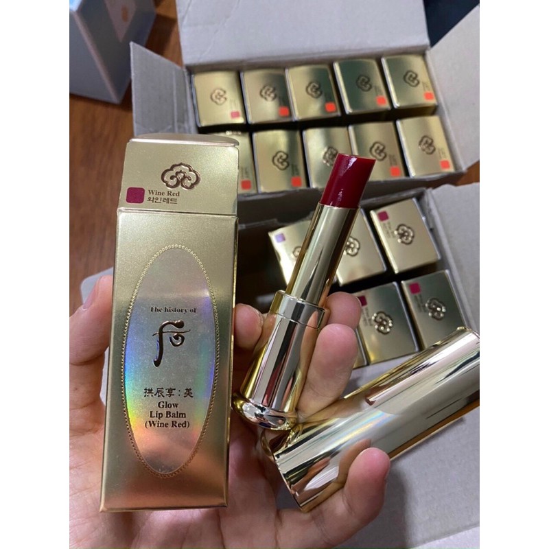 Son dưỡng whoo wine red