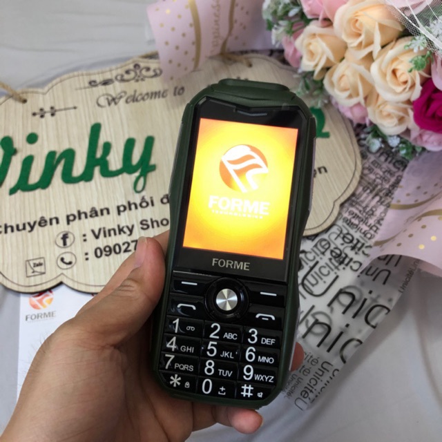 Điện Thoại Forme D777 pin khủng 5800mAh có chức năng sạc pin cho máy khác mới Fullbox Bảo hành 12 tháng