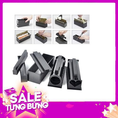 km Dụng cụ làm 11 kiểu sushi phong cách Hàn Quốc cho bà mẹ làm cho Bé ăn tại nhà LP30242 re