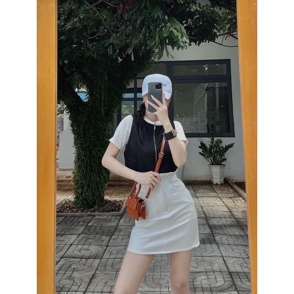 Chân váy kaki có quần lót trong - M506 | BigBuy360 - bigbuy360.vn