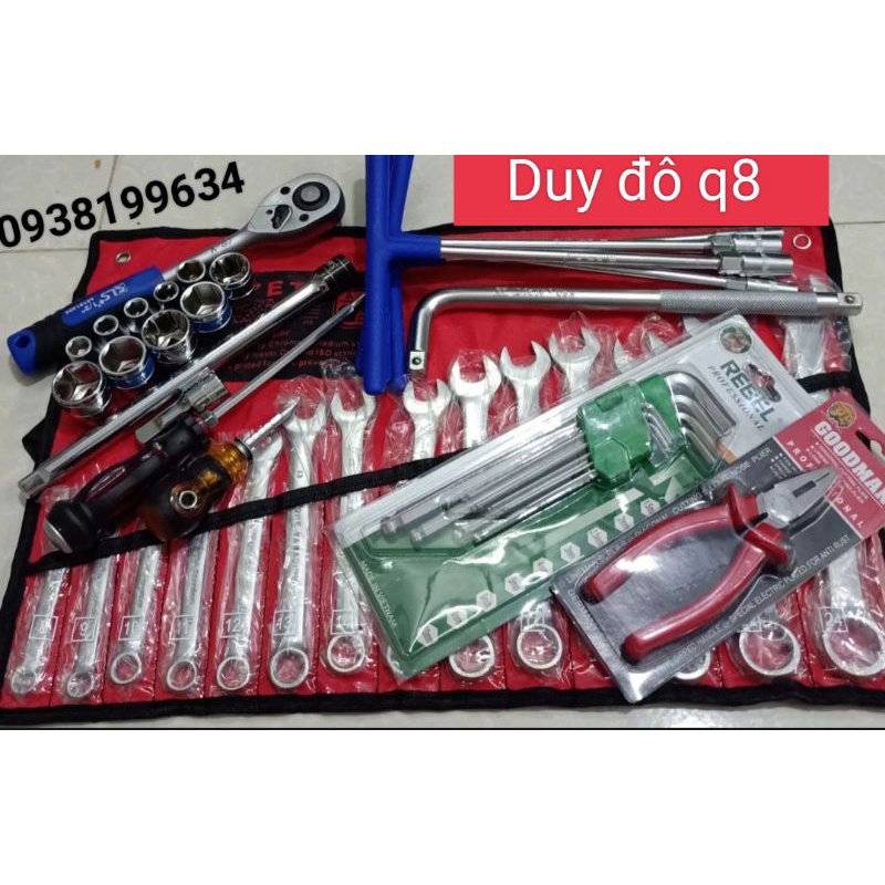 ComBo Bộ Sữa Chữa Ô TÔ Xe Máy 11 Chi Tiết Hàng Chuẩn Siêu Bền Đẹp