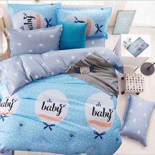 FULL SET CHĂN GA GỐI POLY COTTON