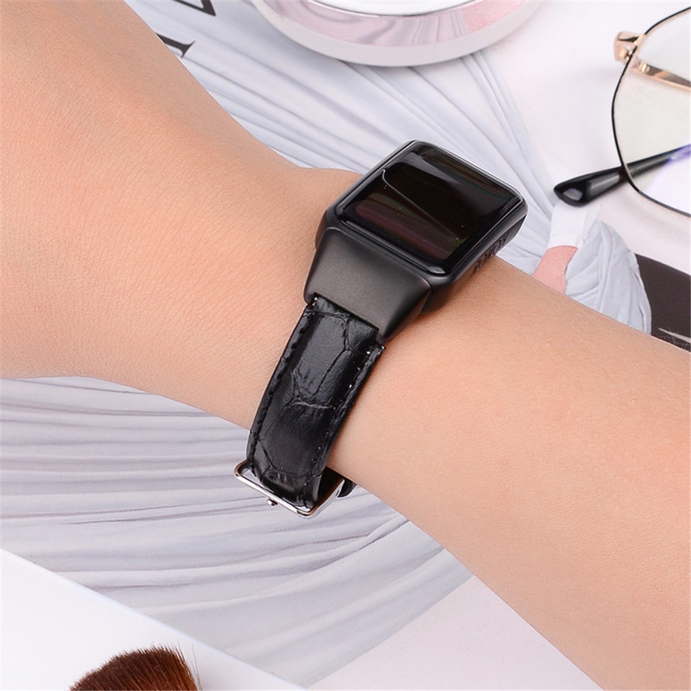 Dây Đeo Da Thay Thế Cho Đồng Hồ Thông Minh Huawei Band 8 7 6 / Honor Band 6
