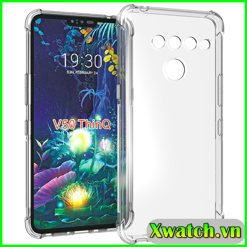 Ốp lưng chống va đập LG V30 V40 V50 V50s V60 bảo vệ 4 góc